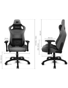 Silla gaming drift dr220 gris oscuro