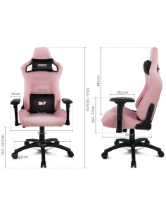 Silla gaming drift dr220 rosa