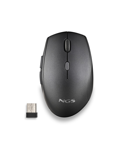 Raton inalambrico ngs beeblack negro