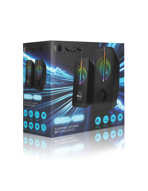 Altavoces 2.0 ngs gsx - 150 negro
