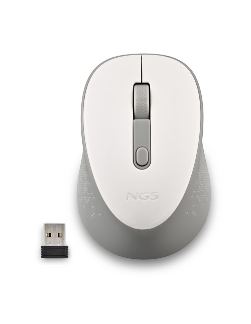 Raton inalambrico ngs dewwhite blanco