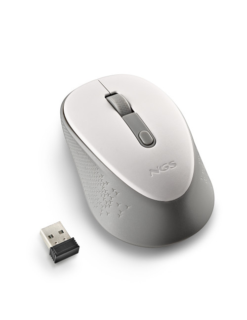 Raton inalambrico ngs dewwhite blanco
