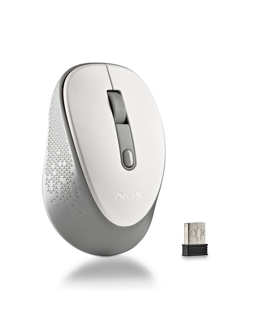Raton inalambrico ngs dewwhite blanco