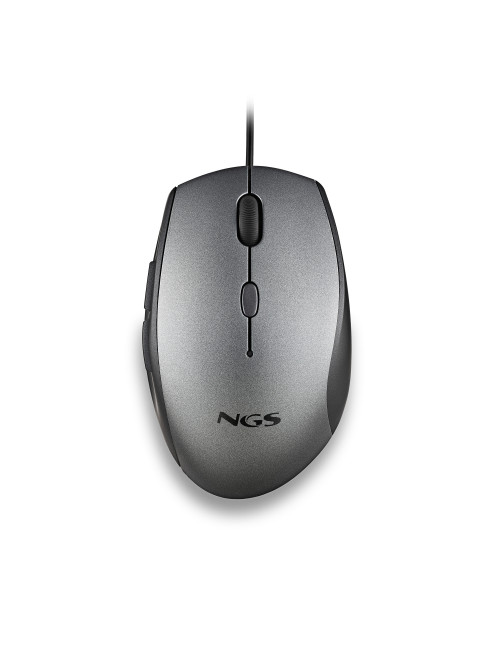 Raton ngs wired ergo silent mouse