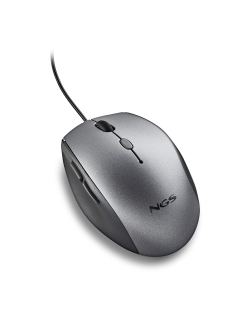 Raton ngs wired ergo silent mouse