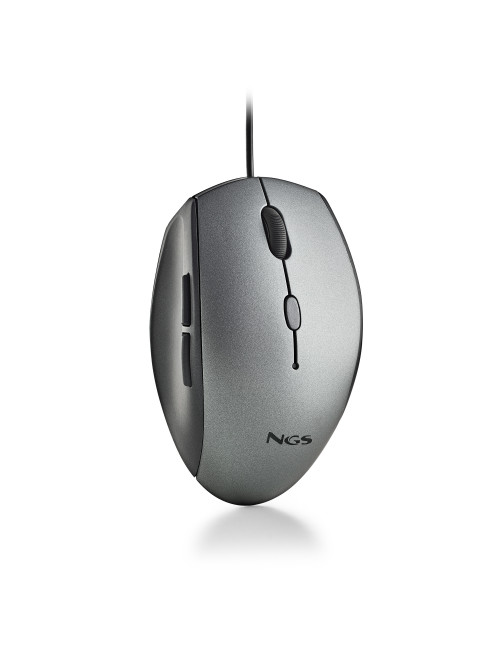Raton ngs wired ergo silent mouse