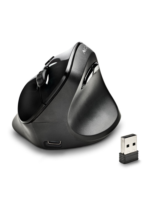 Raton inalambrico ngs evo moksha ergonomico