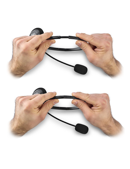 Auriculares diadema ngs ms103 max