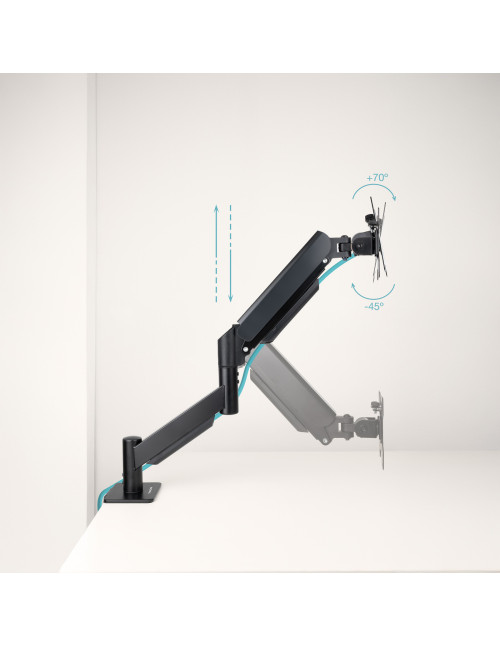 Soporte mesa tooq db1340tnr - b gira incli