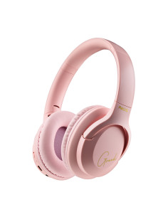 Auriculares inalambricos ngs artica greed rosa