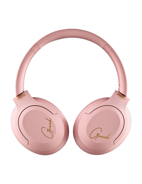 Auriculares inalambricos ngs artica greed rosa