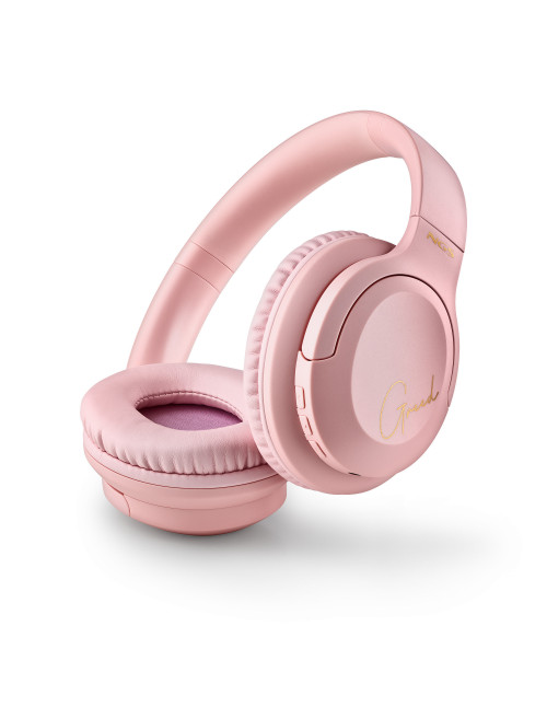 Auriculares inalambricos ngs artica greed rosa