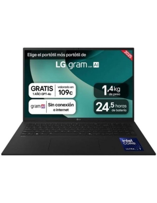 Portatil lg 17z90tl - g u7 - 258v 32gb ssd
