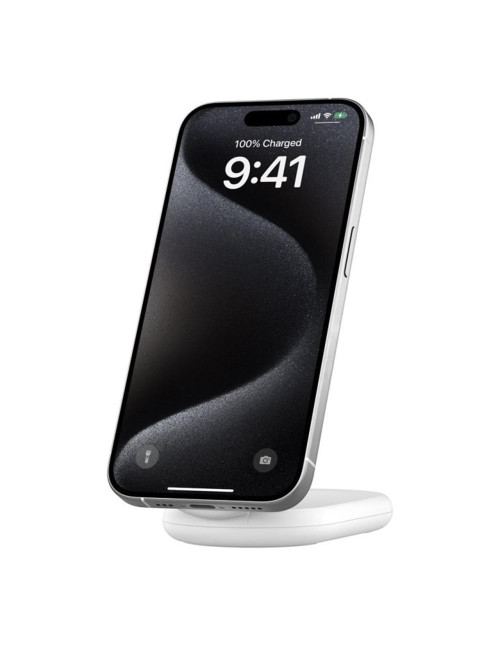 Cargador inalambrico belkin wib007vfwh 15w blanco