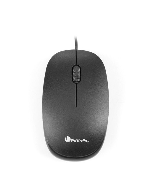 Raton con cable ngs flame optico