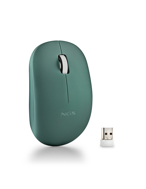 Raton inalambrico ngs fog pro green