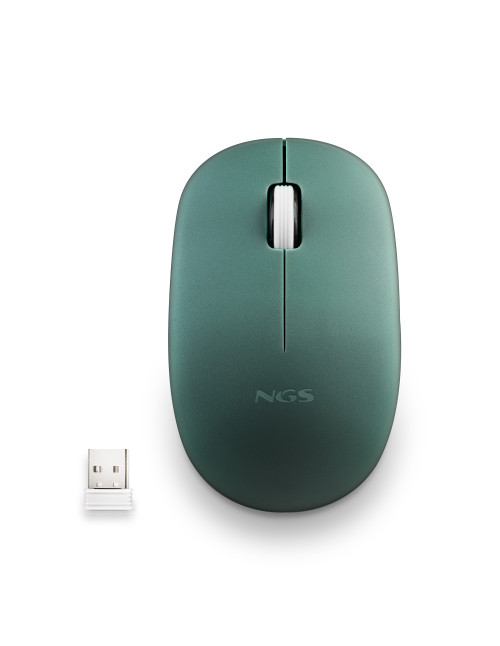 Raton inalambrico ngs fog pro green