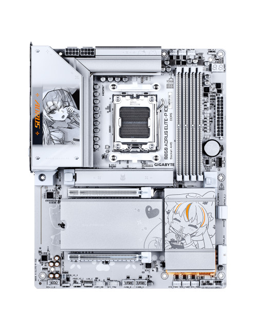 Placa base gigabyte b850 a elite - p