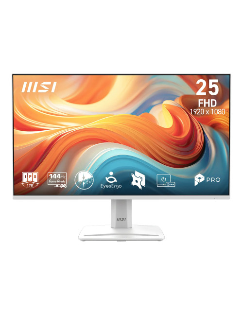 Monitor msi mp251w e14l 24.5 pulgadas fhd