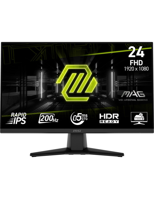 Monitor gaming msi mag242f 23.8 pulgadas fhd