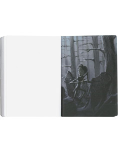 Pauta skeleton cuaderno tapa blanda la