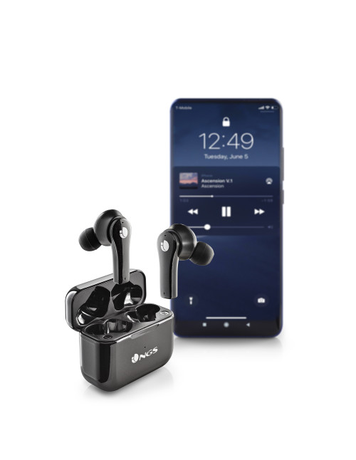 Auriculares inalambricos ngs artica bloom black