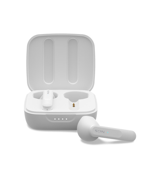 Auriculares ngs artica move inalambrico blanco