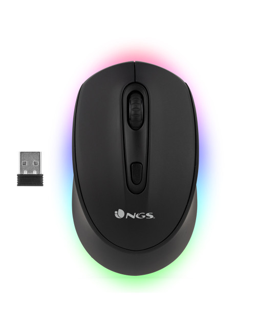 Raton multidispositivo inalambrico recargable ngs smog - rb