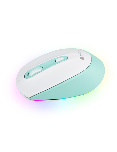Raton multidispositivo inalambrico recargable ngs smogmint - rb