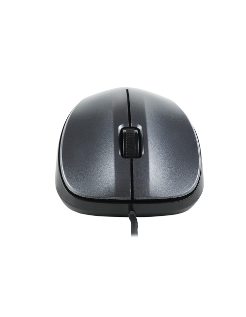 Ratón optico ngs wired crew gris