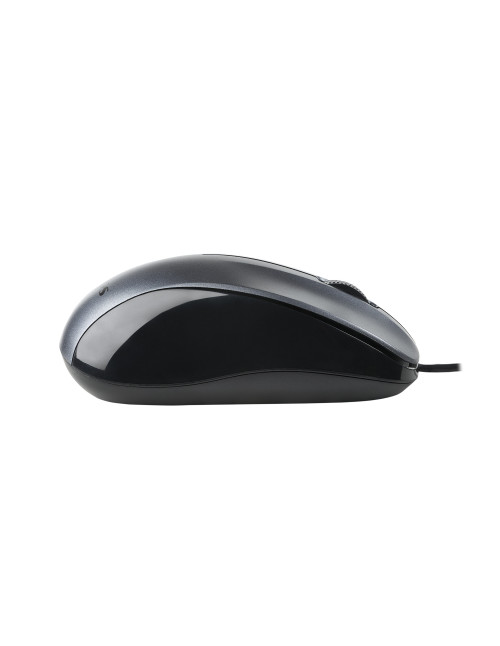 Ratón optico ngs wired crew gris