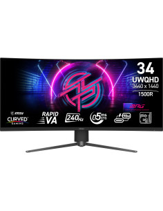 Monitor curvo gaming msi mpg 346cqrf