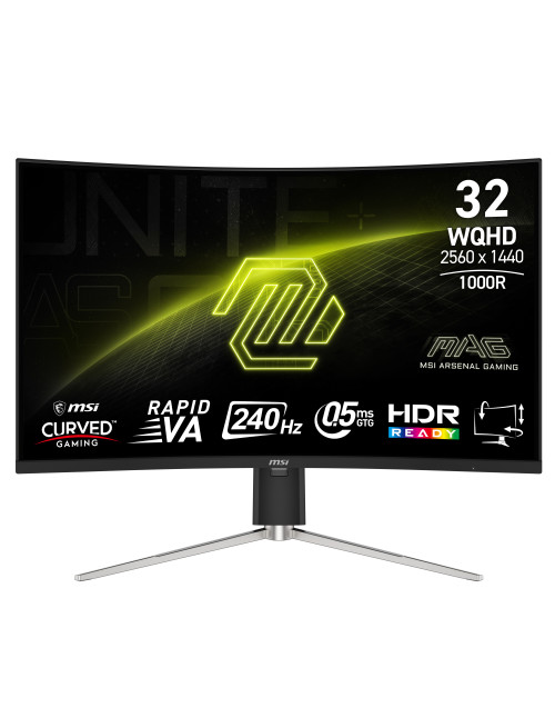 Monitor curvo gaming msi mag 325cqrxf