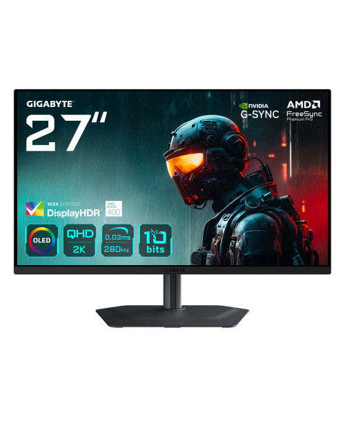 Monitor gaming gigabyte mo27q2a 27 pulgadas qhd
