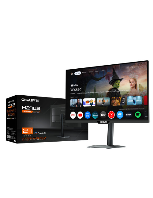Monitor gaming gigabyte m27qs 27 pulgadas qhd