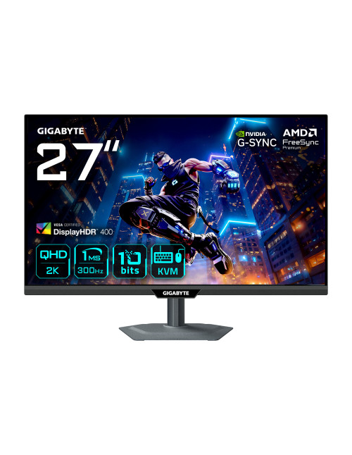 Monitor gaming gigabyte m27q3 27 pulgadas qhd