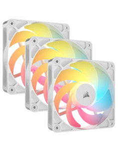 Ventilador caja corsair rs120 - r argb 3x