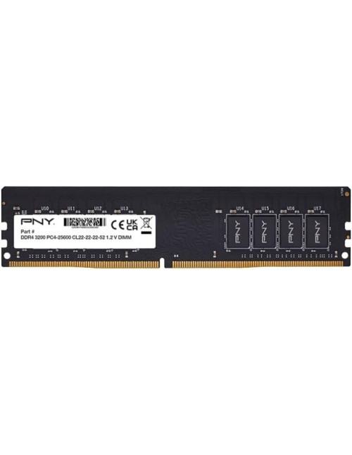 Memoria ram ddr4 8gb pny 3200mhz