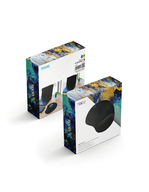 Alfombrilla ergonomica tooq tqmp1001 - b
