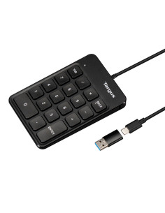 Teclado numerico targus akp13gl negro