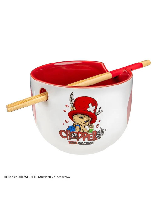 Tazon ramen y palillos cinereplicas one