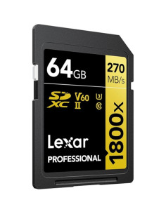 Tarjeta memoria sdxc lexar professional 1800x