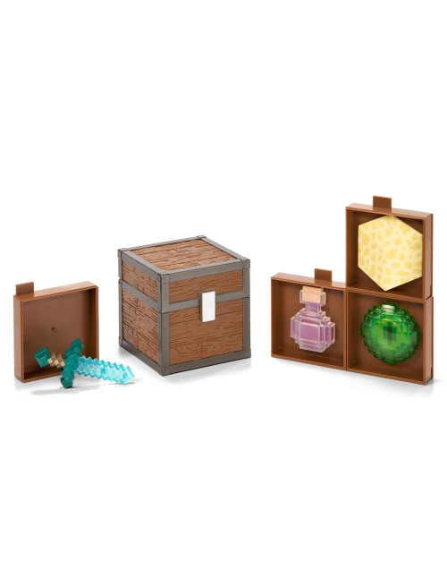 Replica the noble collection minecraft cofre