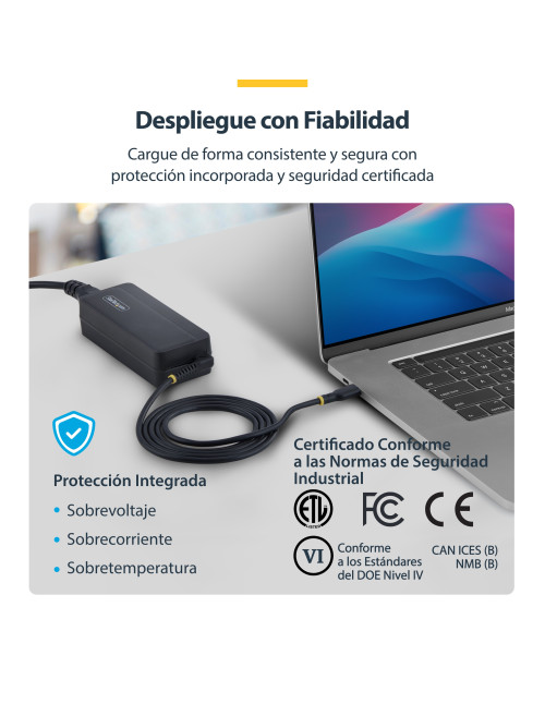 Cargador portatil usb tipo c startech