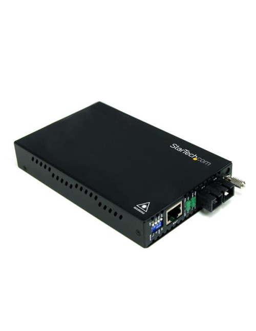 Conversor medios ethernet a fibra startech