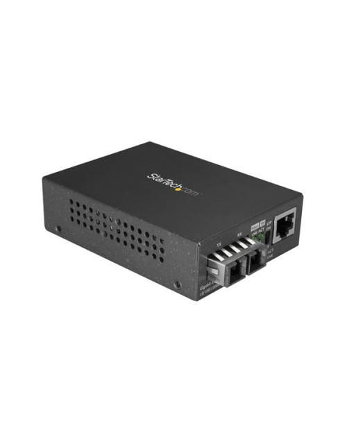 Conversor medios ethernet a fibra startech