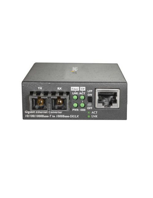 Conversor medios ethernet a fibra startech