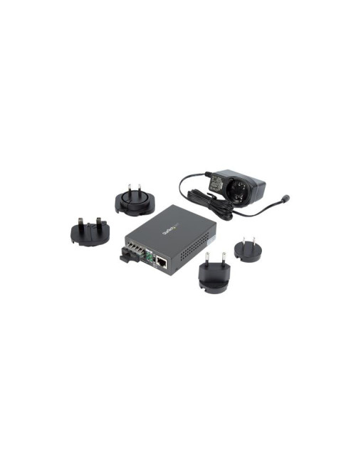 Conversor medios ethernet a fibra startech