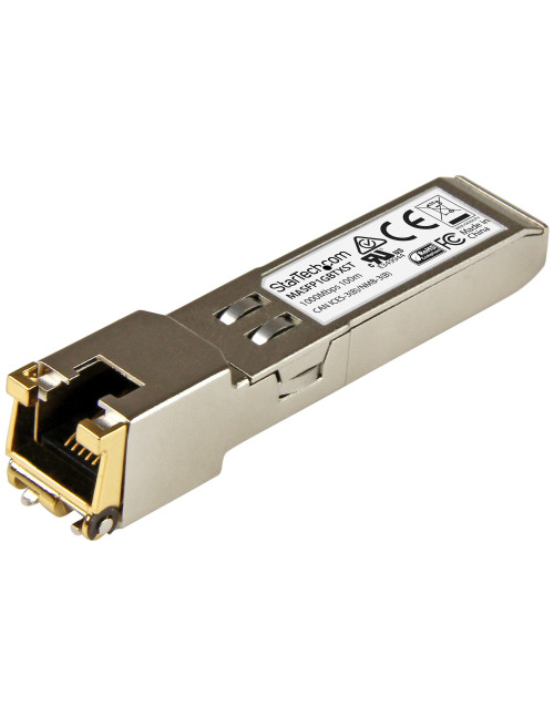 Modulo transceptor sfp startech masfp1gbtxst