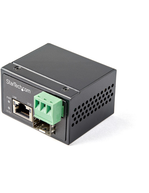 Conversor medios fibra a ethernet startech